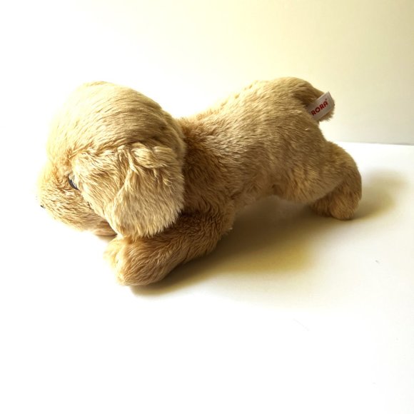 Aurora 12" Goldie Golden Doodle Dog Flopsie Plush Stuffed Animal Toy #31117 - Picture 5 of 9